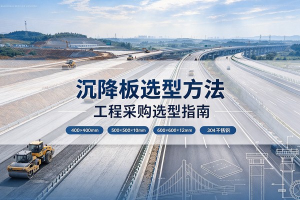 淮滨沉降板选择方法