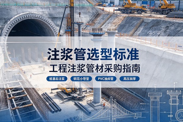 淮滨注浆管选型标准